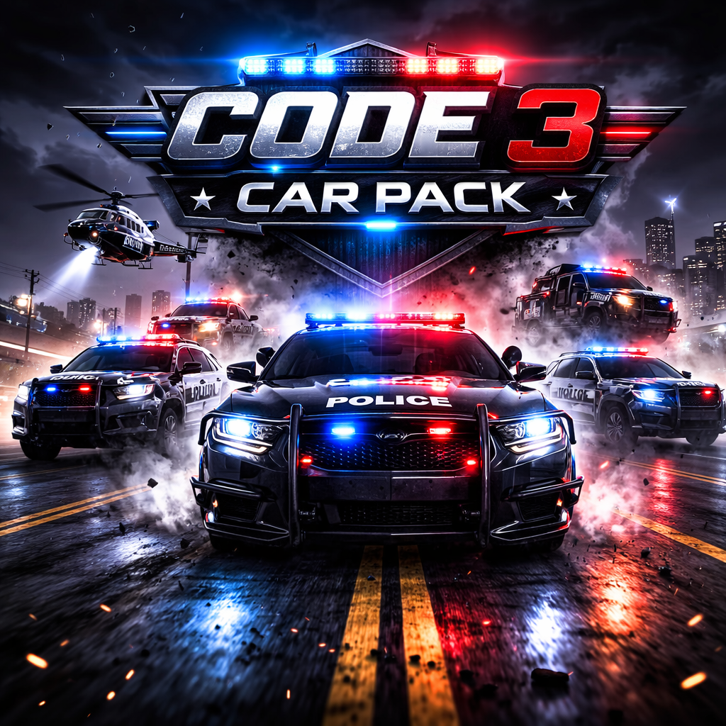 Code 3 car pack